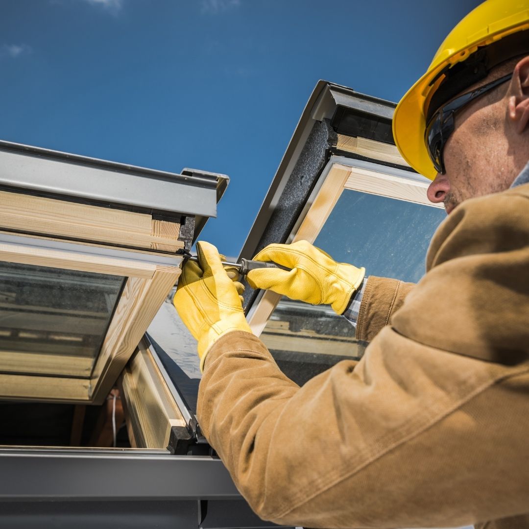 Can you repair flashing around chimneys?